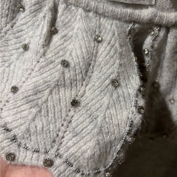 ONLY Rhinestone Collared Pullover - Picture 4 of 6